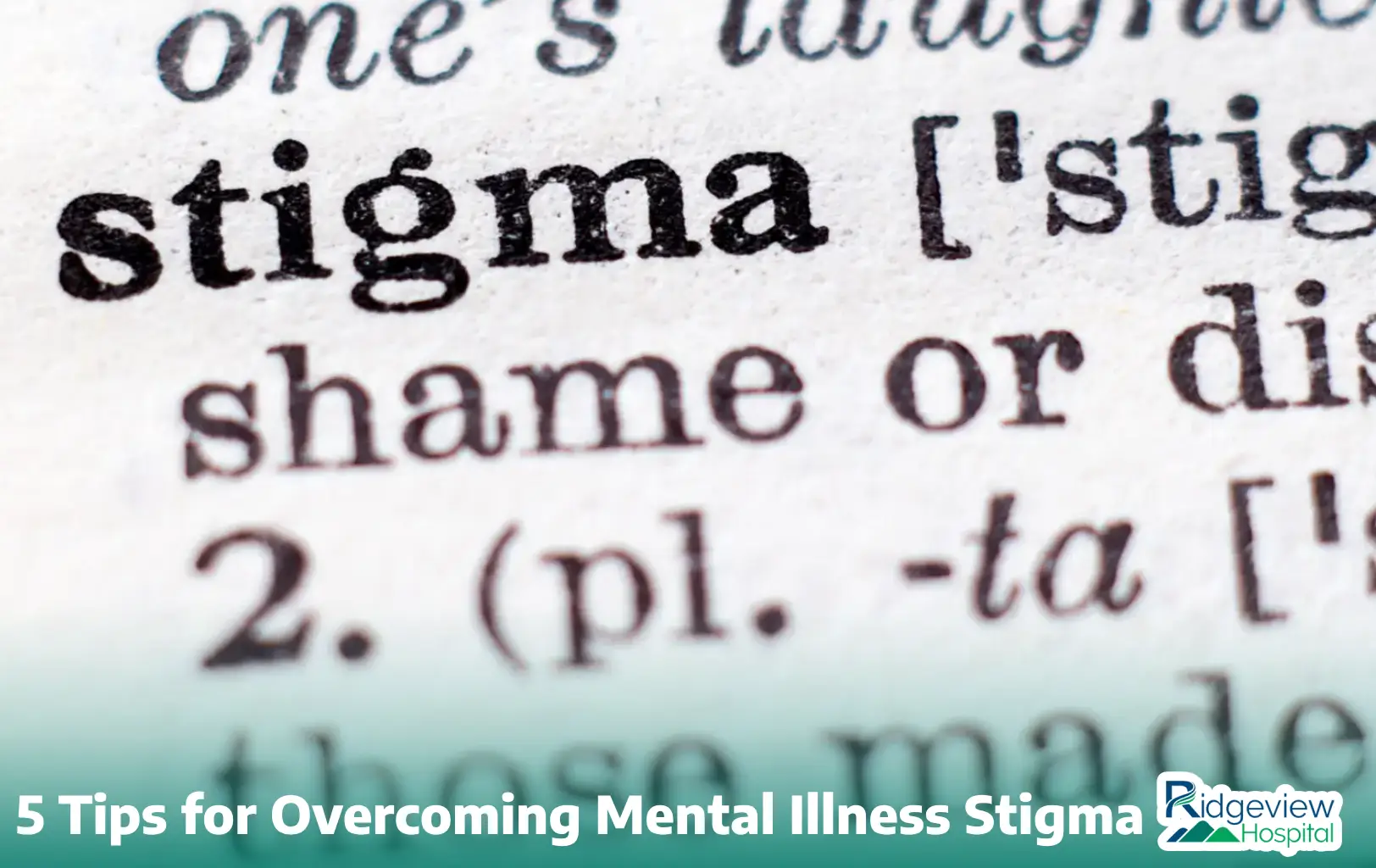 5 Tips for Overcoming Mental Illness Stigma