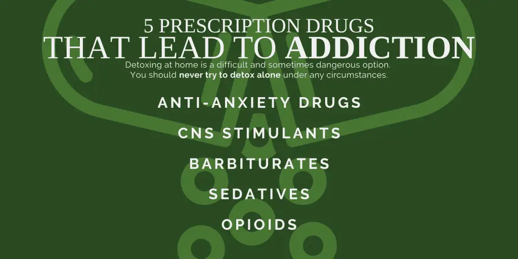 5 prescription drugs lead to addiction