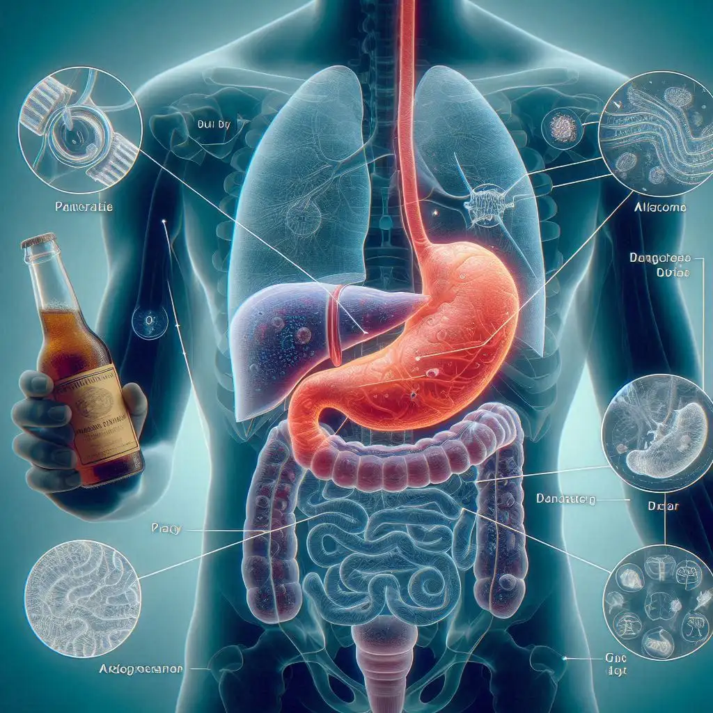 Alcohol-Induced Pancreatitis infographic